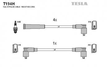 Купить T194H TESLA Провода зажигания