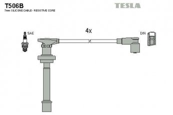 Купить T506B TESLA Провода зажигания Примера P11 2.0 16V