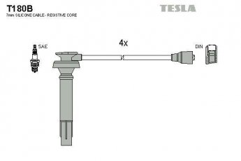 Купить T180B TESLA Провода зажигания Subaru