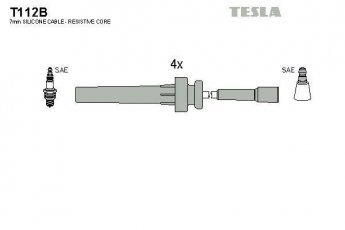 Купить T112B TESLA Провода зажигания PT Cruiser (2.0, 2.4)