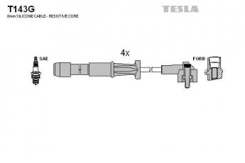 Купить T143G TESLA Провода зажигания Ford