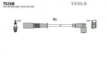 Провод зажигания T828B TESLA фото 1