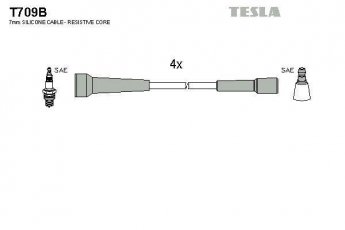 Купить T709B TESLA Провода зажигания Megane 1 (2.0, 2.0 RXE, 2.0 i)