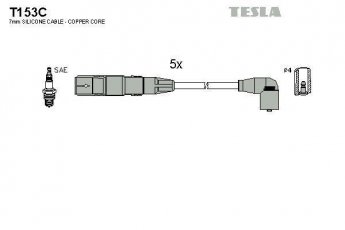 Купити T153C TESLA Провід запалювання Бора (2.3 V5, 2.3 V5 4motion)
