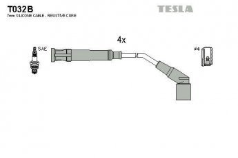 Купить T032B TESLA Провода зажигания