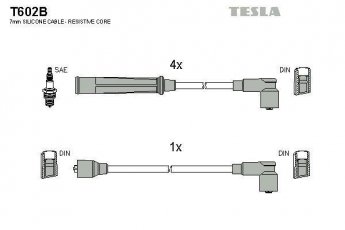 Купить T602B TESLA Провода зажигания