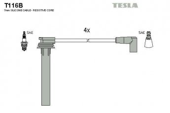 Купить T116B TESLA Провода зажигания ПТ Крузер 1.6
