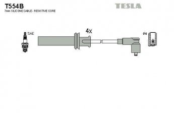 Купить T554B TESLA Провода зажигания Croma 2000 16V