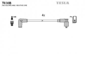 Купить T830B TESLA Провода зажигания Пунто (1.6, 90 1.6)