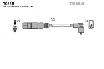 Купить T083B TESLA Провода зажигания Пассат Б5 (2.3 VR5, 2.3 VR5 Syncro)