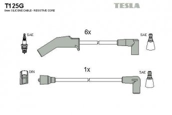 Купить T125G TESLA Провода зажигания Ford