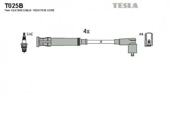 Купить T025B TESLA Провода зажигания
