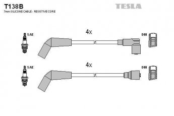 Купить T138B TESLA Провода зажигания