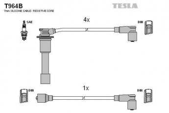 Купить T964B TESLA Провода зажигания