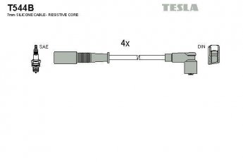 Купить T544B TESLA Провода зажигания Fiat