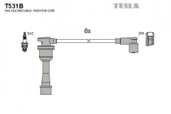 Купить T531B TESLA Провода зажигания Галант 7 (2.5, 2.5 V6-24 4WD)