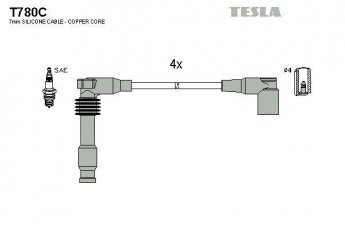 Купить T780C TESLA Провода зажигания