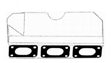 Купить MG0585 BGA Прокладка выпускного коллектора БМВ Е65 (Е65, Е66) (730 i, Li)