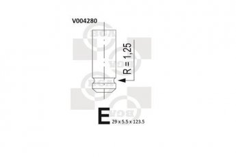 Купити V004280 BGA Випускний клапан Аккорд (1.9, 2.0, 2.2)