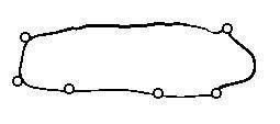 Купить RC0347 BGA Прокладка клапанной крышки Mazda 323 (BF, BG) 1.7 D