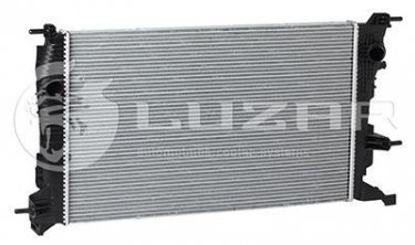 Купить LRc 0902 LUZAR Радиатор охлаждения двигателя Меган 3 (1.4 TCe, 1.5 dCi)