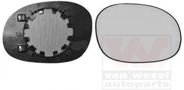 Купить 0925838 Van Wezel Вкладыш бокового зеркала Ситроен С3 (1.1, 1.4, 1.6)
