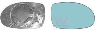 Купить 0961838 Van Wezel Вкладыш бокового зеркала Citroen C5 (1, 2) (1.6, 1.7, 2.0, 2.2, 2.9)
