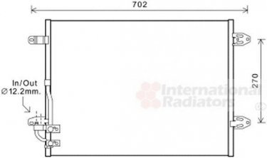 Купити 58005323 Van Wezel Радіатор кондиціонера Passat (B6, B7) (1.6, 2.0)