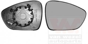 Купить 4068838 Van Wezel Вкладыш бокового зеркала Peugeot 508 (1.6, 2.0, 2.2)