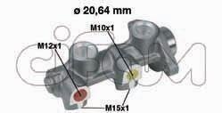 Купити 202-180 CIFAM Головний гальмівний циліндр Opel