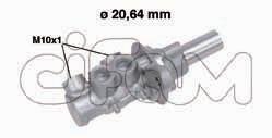 Купити 202-691 CIFAM Головний гальмівний циліндр Peugeot