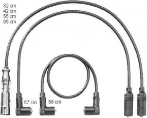 Купить ZEF1180 BERU Провода зажигания Passat (B3, B4, B5) 1.6