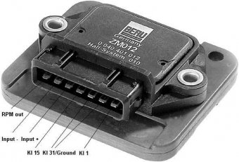 Купить ZM012 BERU Коммутатор зажигания Passat (B2, B3, B4) (1.6, 1.8, 2.0, 2.2)