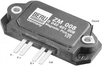 Купить ZM008 BERU Коммутатор зажигания Эскорт 3 (1.3, 1.6, 1.6 XR3i)
