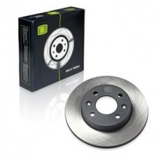 Купить DF 095101 TRIALLI Тормозные диски Sandero 1 (1.4, 1.6)