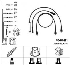 Купить 0781 NGK Провода зажигания Omega (A, B) (1.8, 2.0)