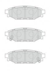 Купить 573380J JURID Тормозные колодки задние Subaru XV (1.6 i, 2.0 D, 2.0 i) с звуковым предупреждением износа