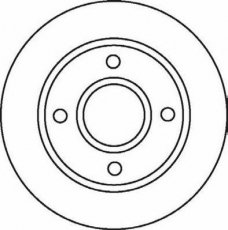 Купить 562078JC JURID Тормозные диски Mazda 2 (1.2, 1.3, 1.4, 1.6)