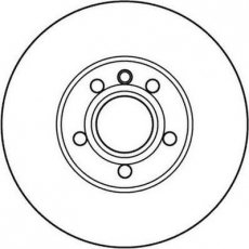 Купить 562382JC JURID Тормозные диски Alhambra (1.8, 1.9, 2.0, 2.8)