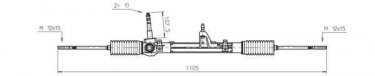 Купить FI4101 GENERAL RICAMBI Рулевая рейка Темпра (1.4, 1.6, 1.8, 1.9, 2.0)