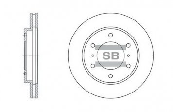 Купити SD4306 Hi-Q (SANGSIN) Гальмівні диски Паджеро