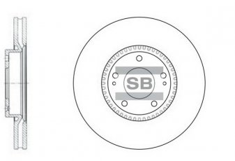 Купить SD1069 Hi-Q (SANGSIN) Тормозные диски IX35 (1.6, 1.7, 2.0, 2.4)