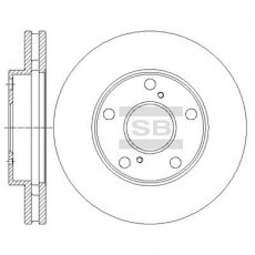 Купить SD4032 Hi-Q (SANGSIN) Тормозные диски Sequoia (4.6, 4.7, 5.7)