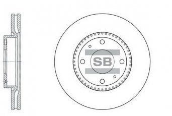 Купить SD1046 Hi-Q (SANGSIN) Тормозные диски Elantra (1.6, 1.8, 2.0)