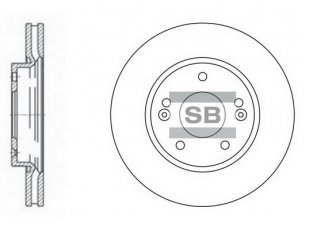 Купить SD1019 Hi-Q (SANGSIN) Тормозные диски Elantra (1.6 CRDi, 1.6 CVVT, 2.0 CVVT)