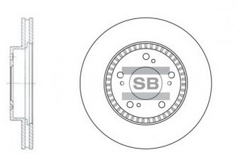 Купити SD4101 Hi-Q (SANGSIN) Гальмівні диски Хонда СРВ (2.0 16V, 2.0 16V 4WD)