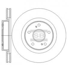 Купити SD4801 Hi-Q (SANGSIN) Гальмівні диски Grand Vitara