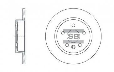 Купити SD3032 Hi-Q (SANGSIN) Гальмівні диски Зафіра