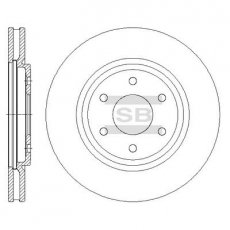 Купити SD4229 Hi-Q (SANGSIN) Гальмівні диски Pathfinder