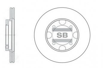 Купити SD1013 Hi-Q (SANGSIN) Гальмівні диски Лантра